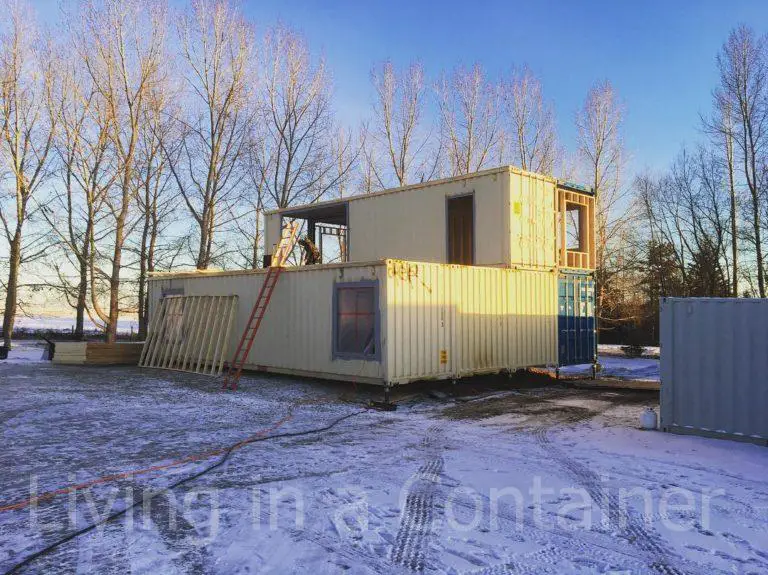 Luxury Shipping Container House in Canada Living in a Container