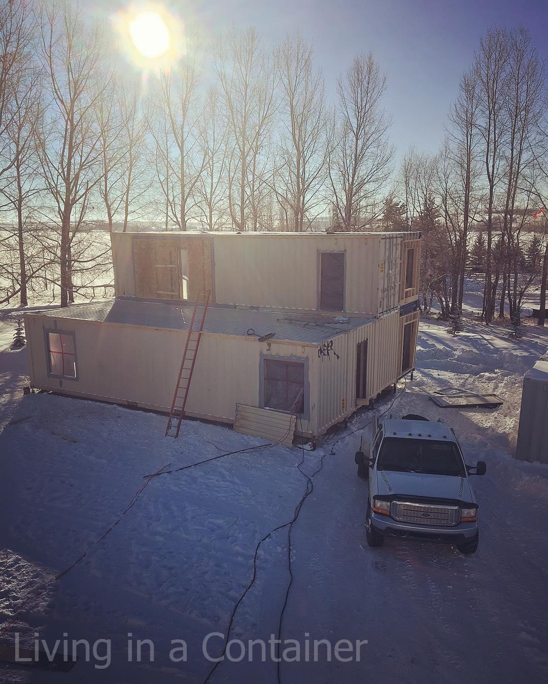 Luxury Shipping Container House in Canada Living in a Container