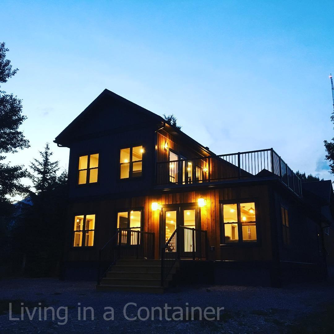 Luxury Shipping Container House in Canada Living in a Container