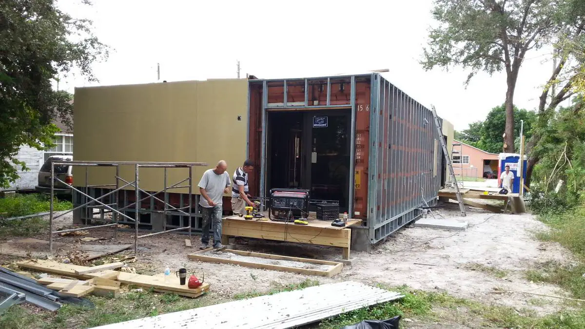 Shipping Container House in Miami USA