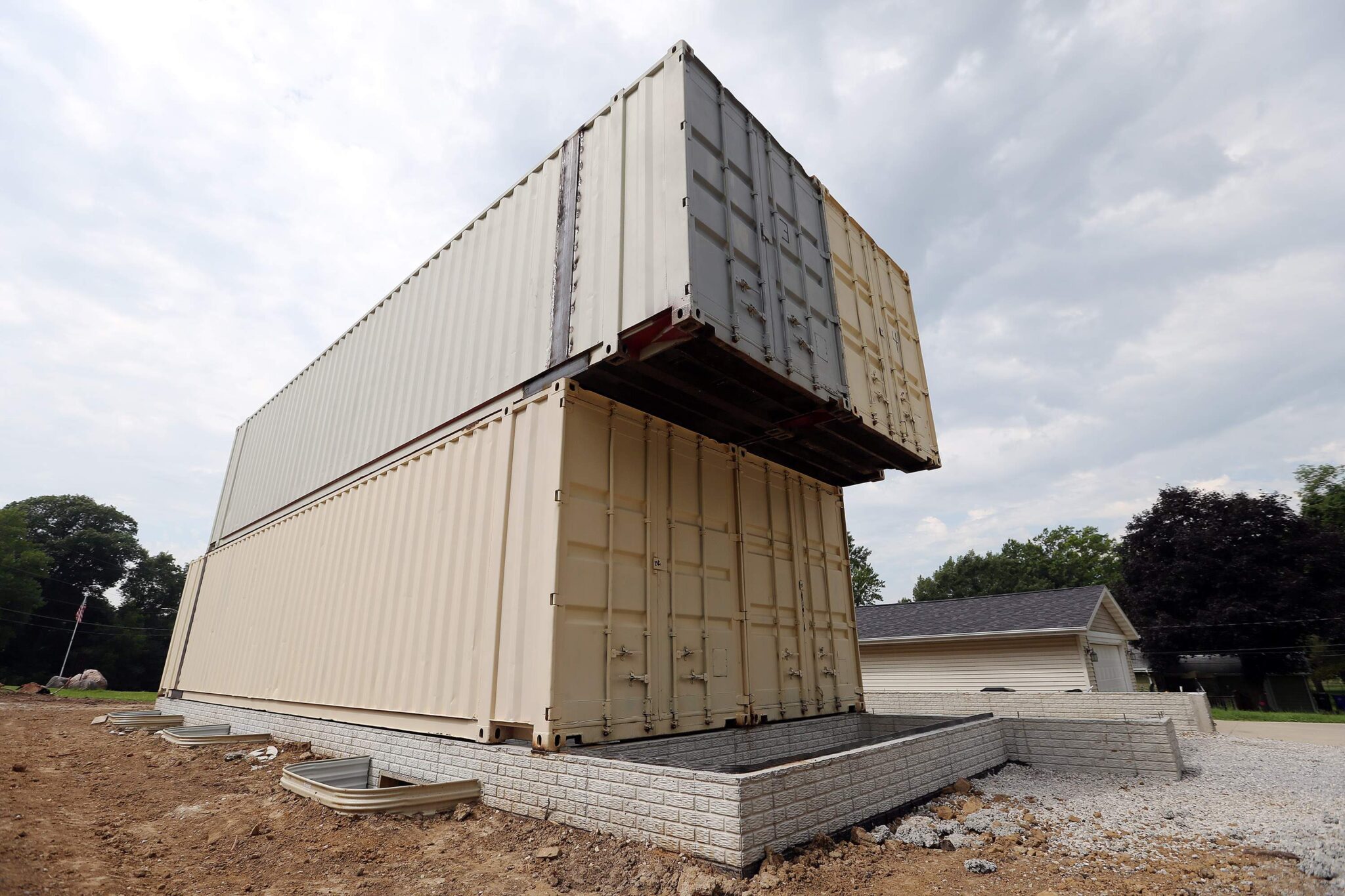 Shipping Container Home in Cedar Rapids USA
