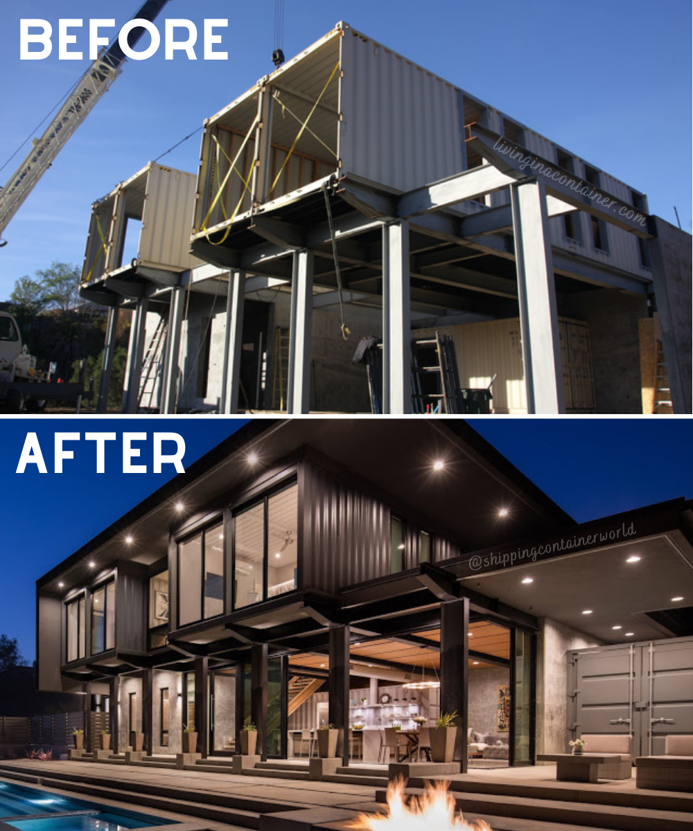 Shipping Container Home, Santa Barbara, California USA Living in a