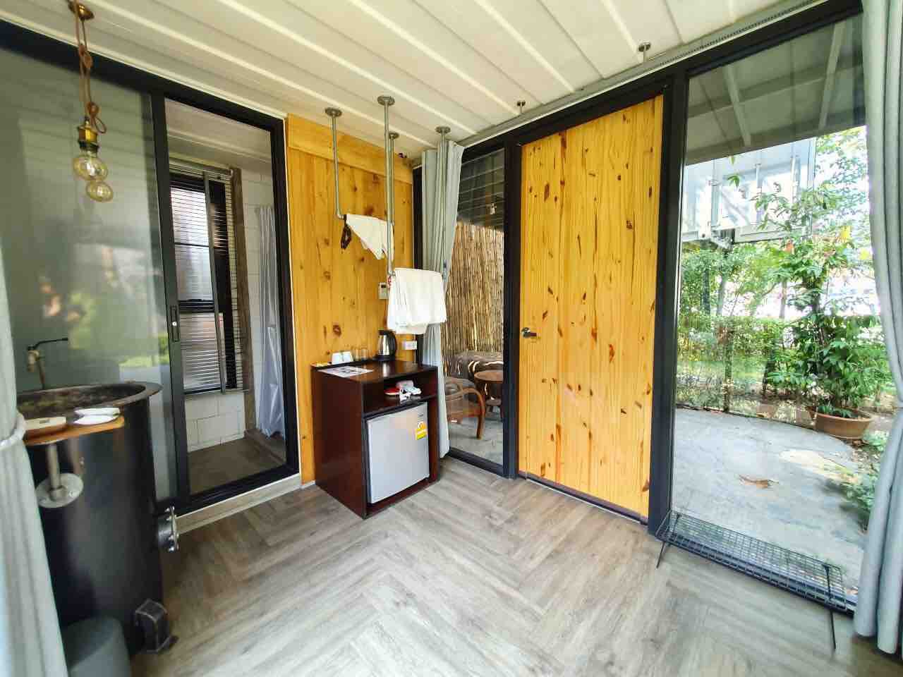 Serene Backyard Container House from Thailand