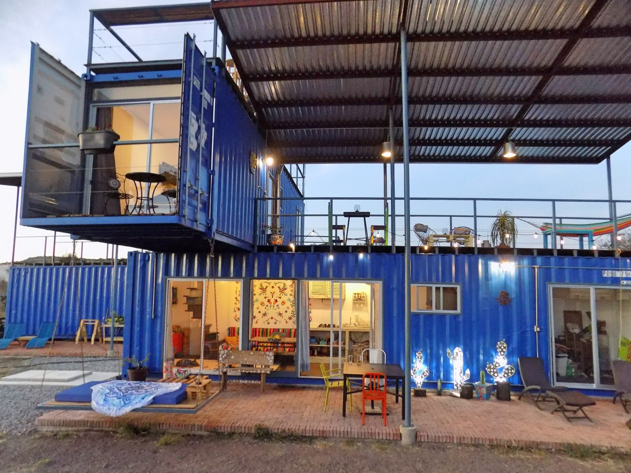 Amazing Views Container House from Mexico Living in a Container