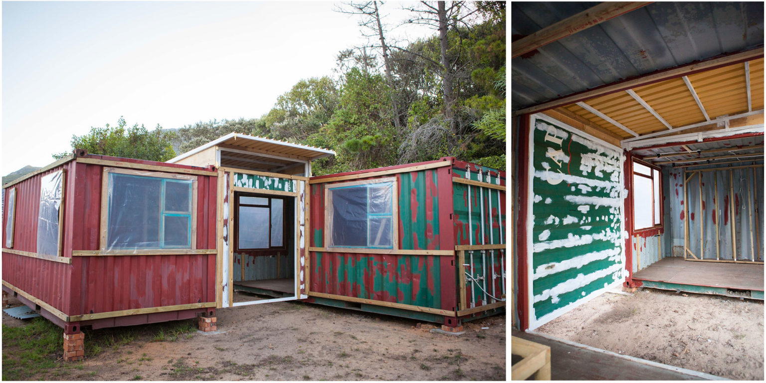 Low Budget Container House from South Africa