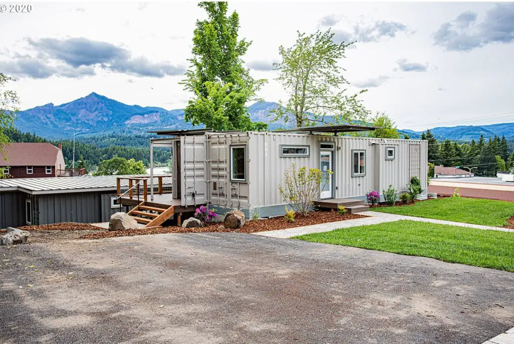 Impressive Cascade Locks Container House from Relevant Buildings in Oregon