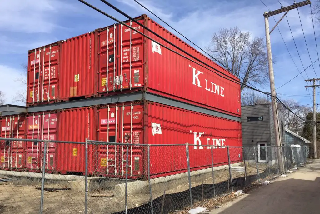 Clean and Modern Looking Container House from St. Charles