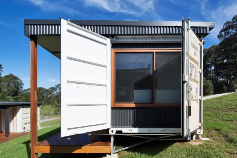 Conversion of four Salvaged Shipping Containers into a Stylish