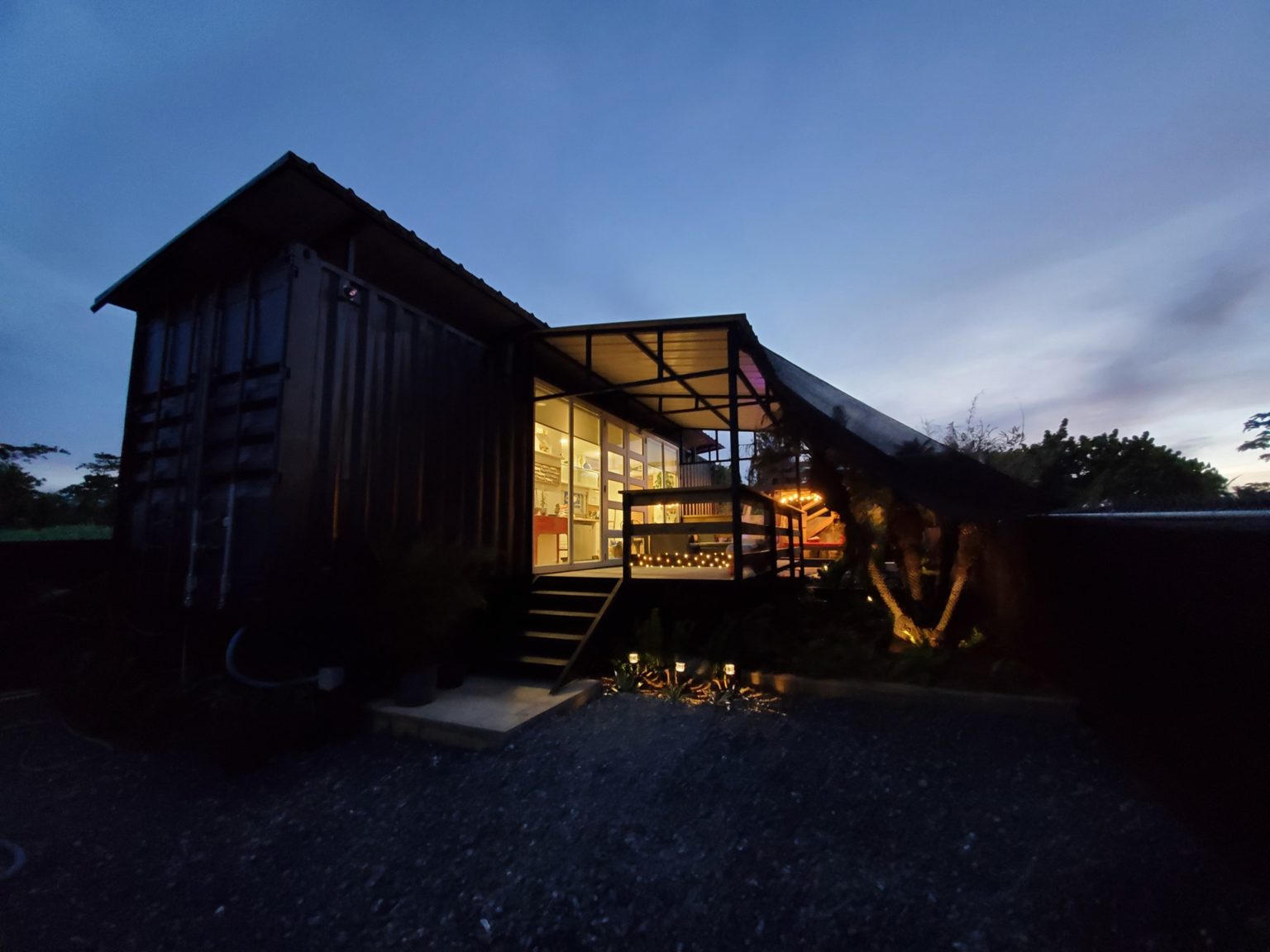 Container House with Private Pool in Puerto Rico Living in a Container