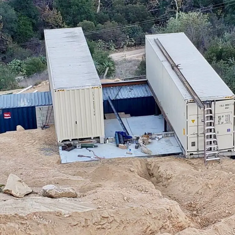 4 Shipping Containers Converted into Unique Home in California Living