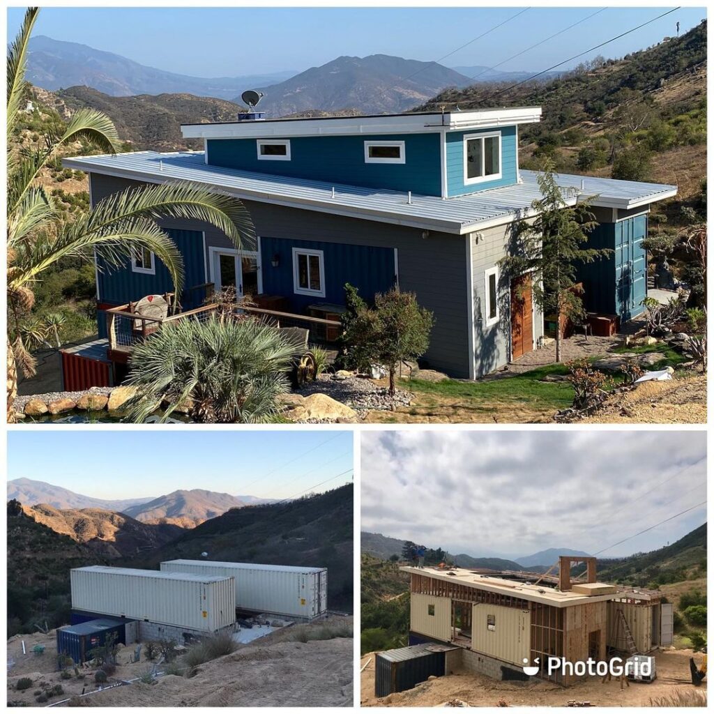4 Shipping Containers Converted into Unique Home in California Living