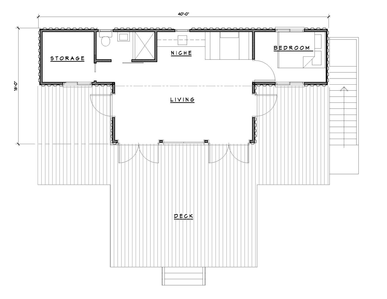 Amazing Shipping Container Transformation by the Lake