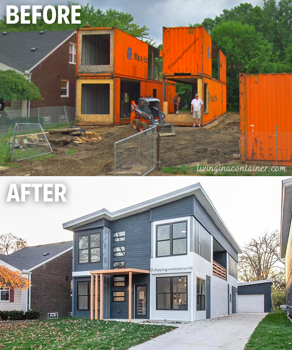 Container Homes in Michigan (Unique Shipping Container Transformation)