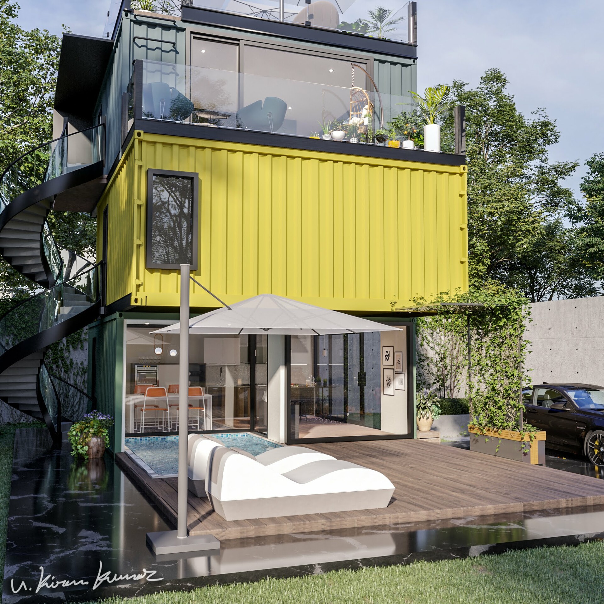 Mind-Blowing Modular Shipping Container Home with Open-Concept Design -  Full Tour 