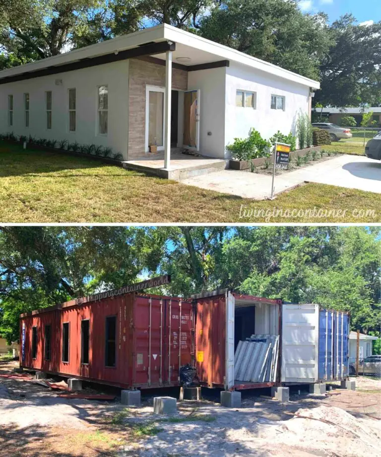 A Very Nice Shipping Container House Located in North Miami Beach