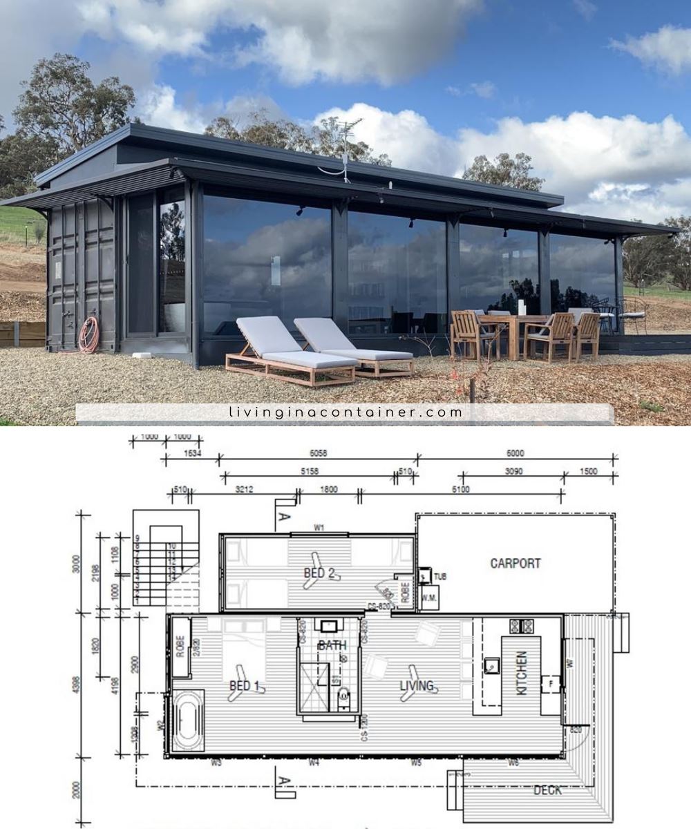 Shipping Container House Plans & Making a Home With It | Living in a