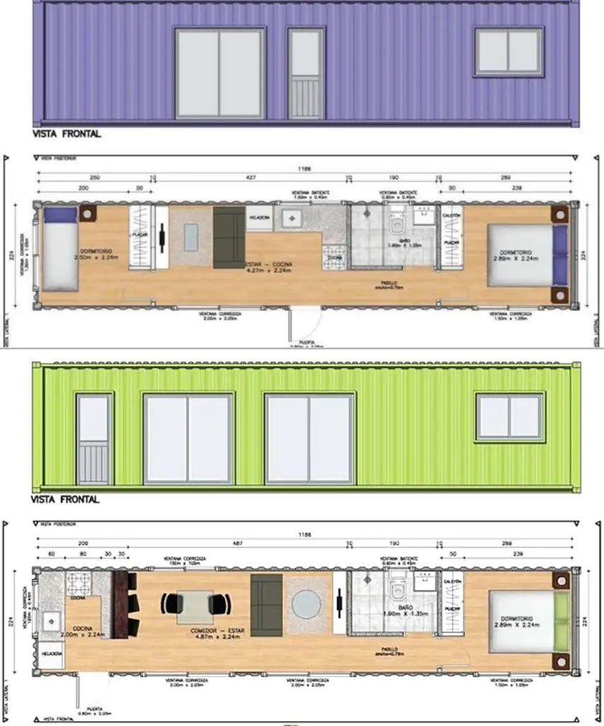 Shipping Container House Plans & Making a Home With It | Living in a