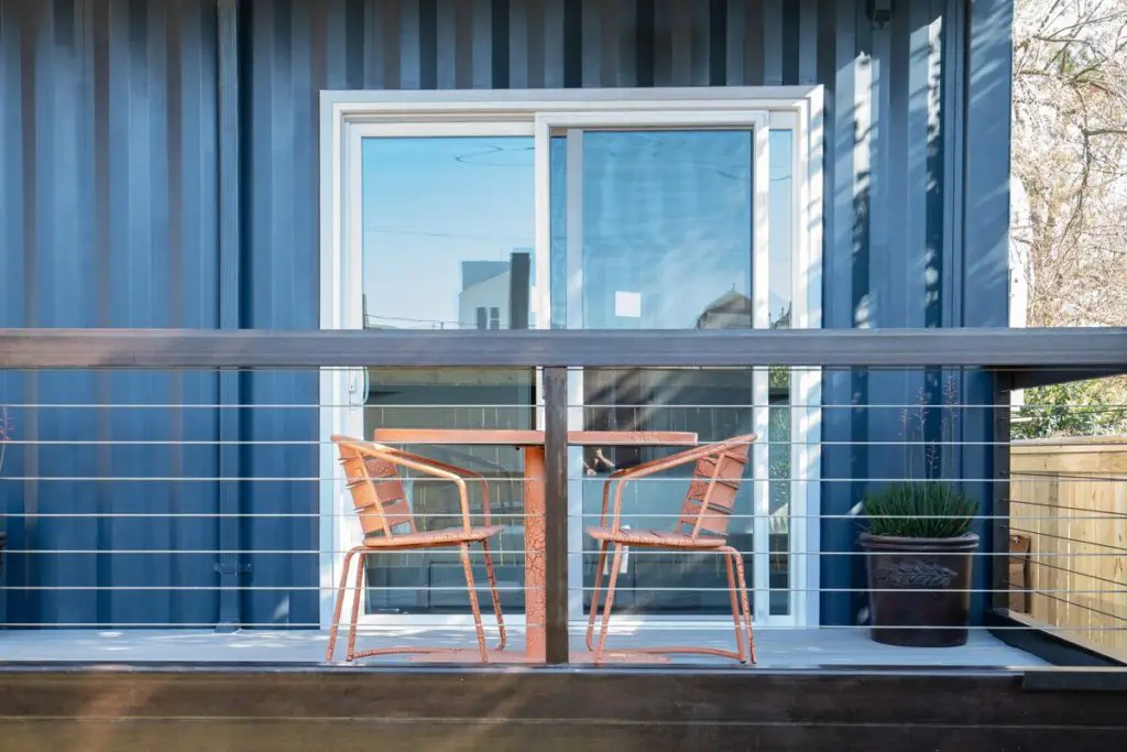 Modern Container Home in Houston Living in a Container