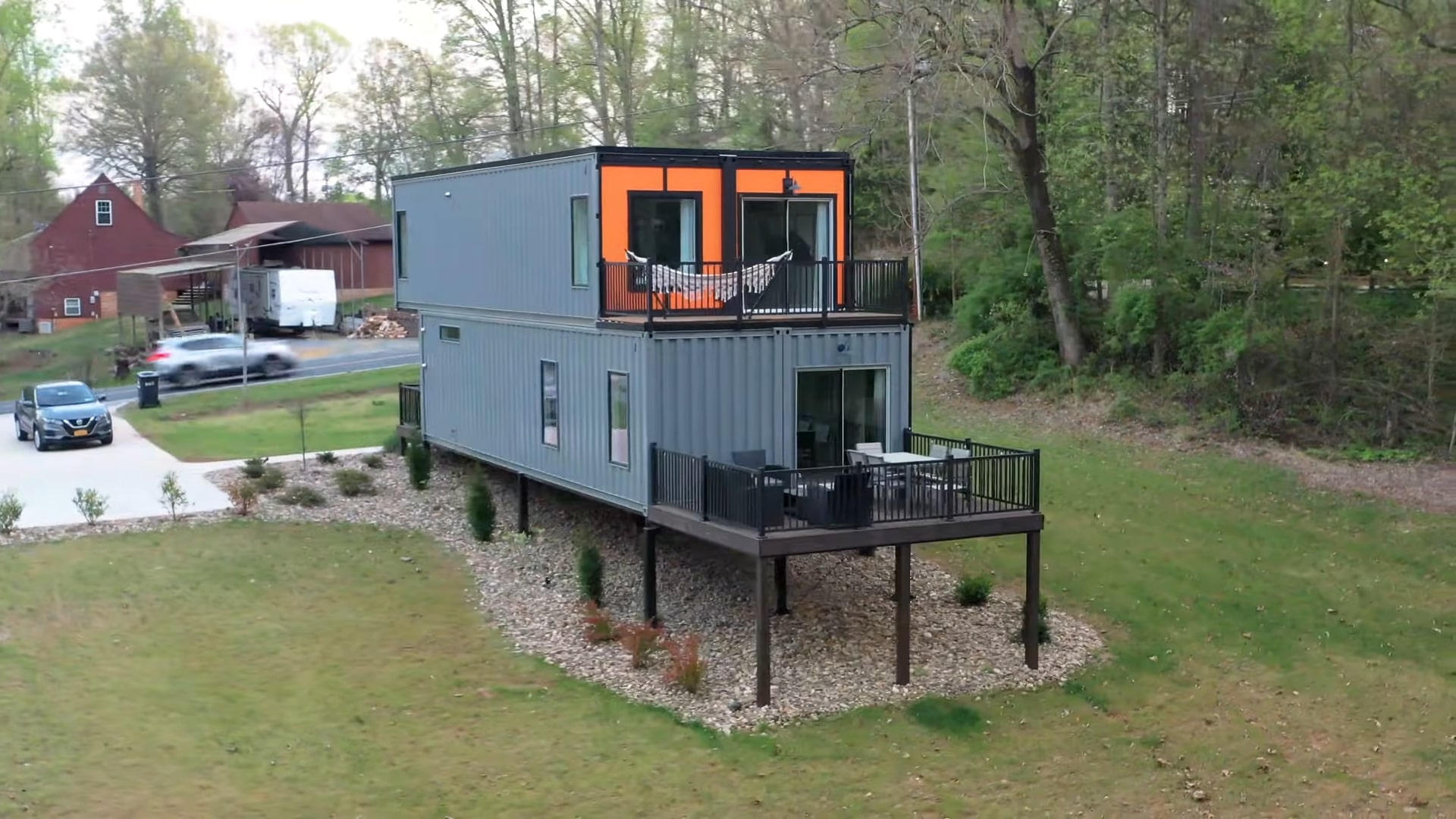 This Modern Home Is Made Entirely of Shipping Containers! Step Inside, Container  Homes