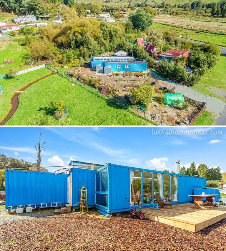 220,000 Blue Container Home in New Zealand