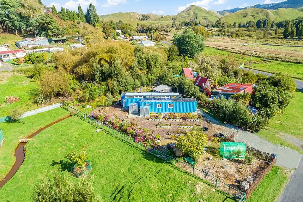220,000 Blue Container Home in New Zealand
