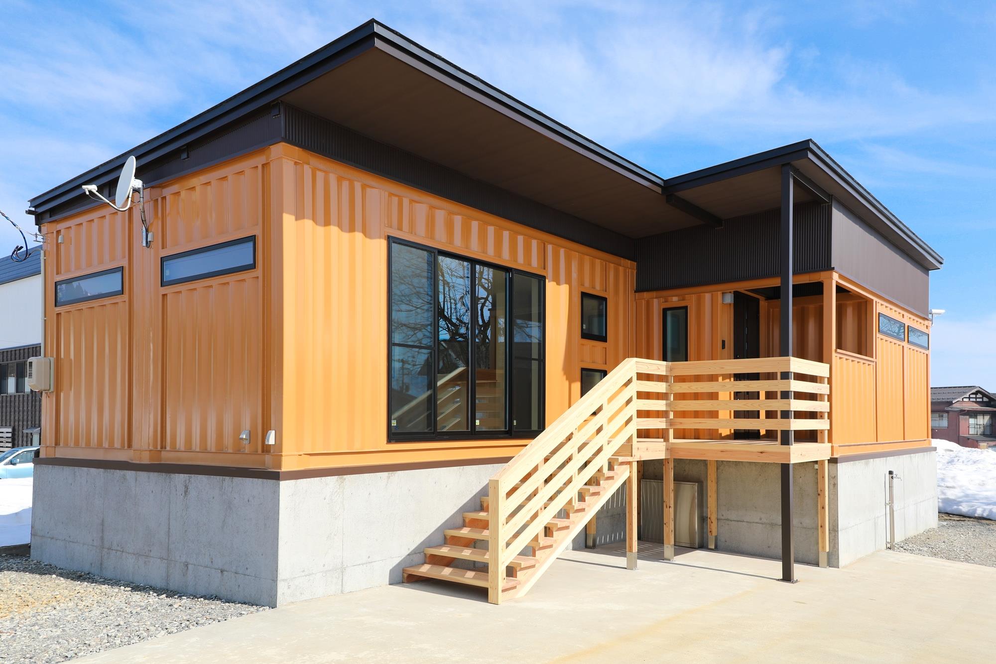 Classic Style Container House Classic Style Container House