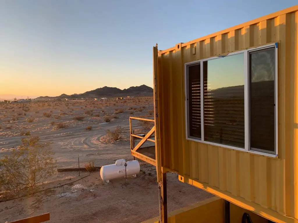 Have You Ever Seen a Container Home in a Desert