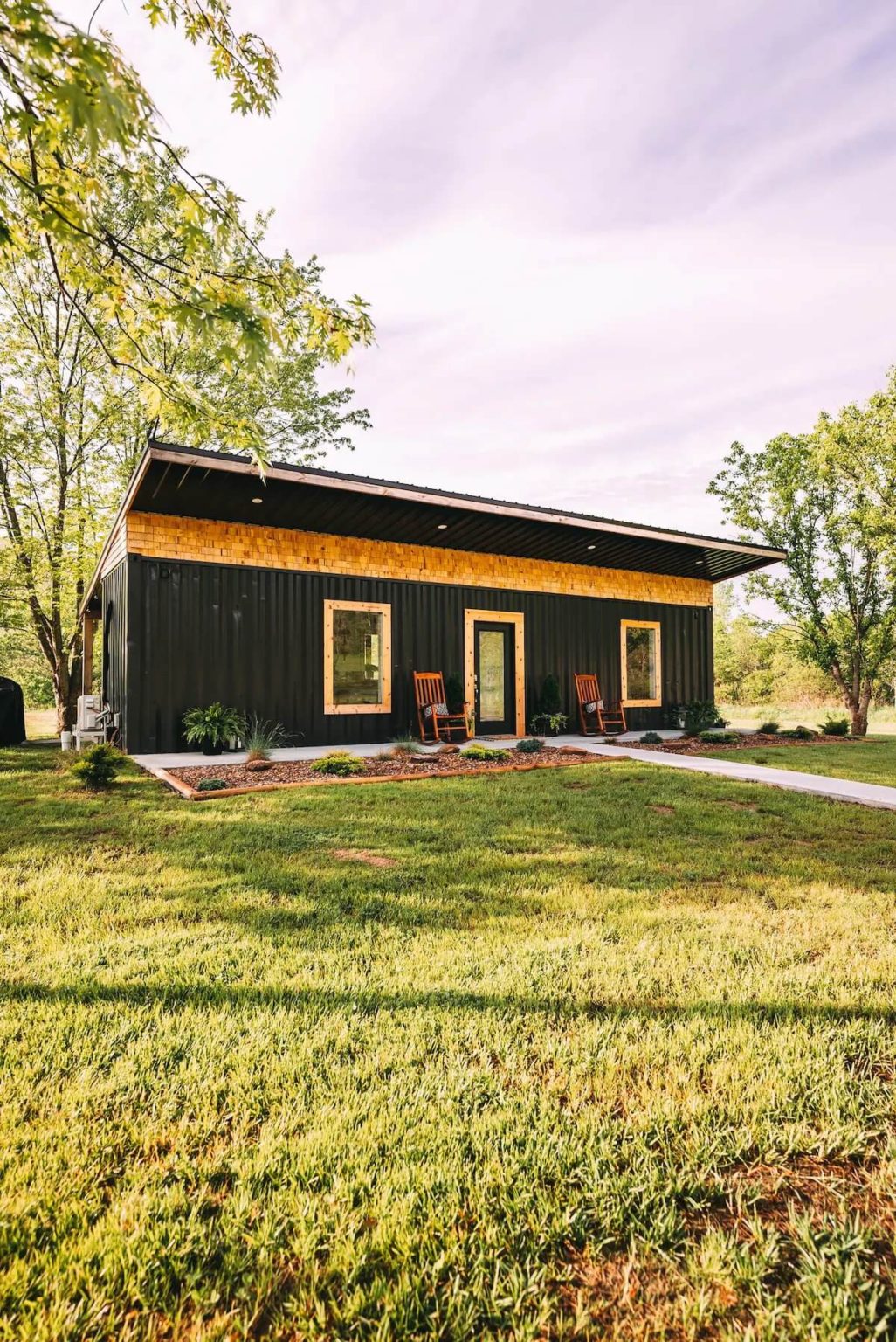 Shipping Container Cabins in Hocking Hills