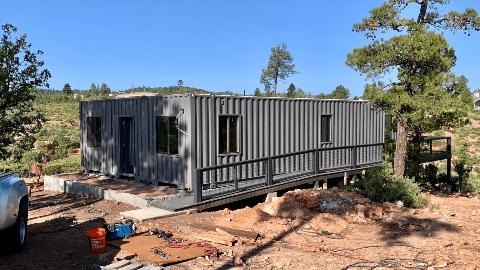 Container Home in Arizona Living in a Container