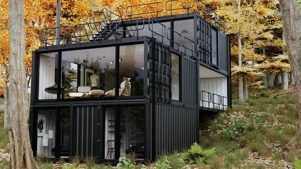 Marin Container House  Living in a Container