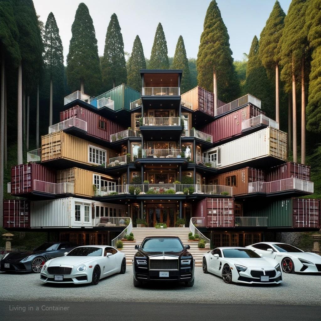 23 Container Designs: Turning Simple Boxes into Majestic Mansions ...