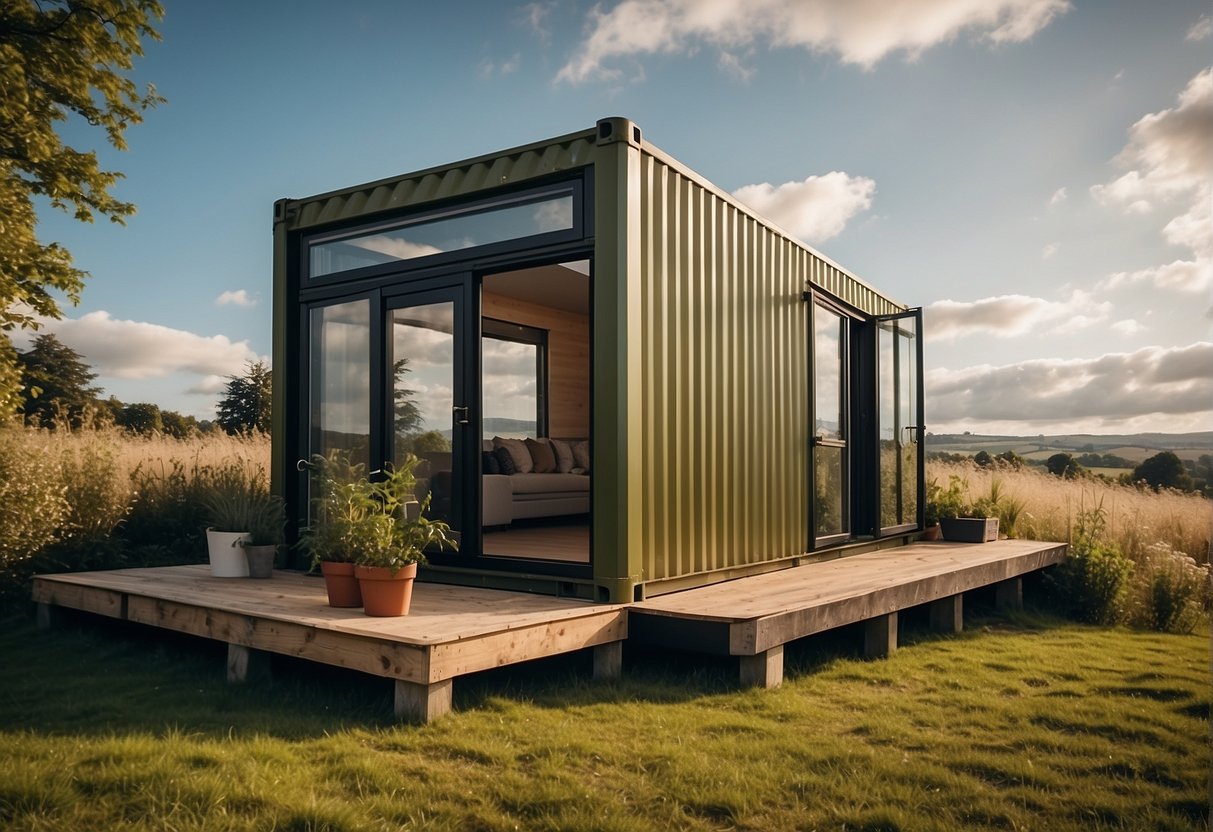Can I Live in a Shipping Container on My Own Land UK?