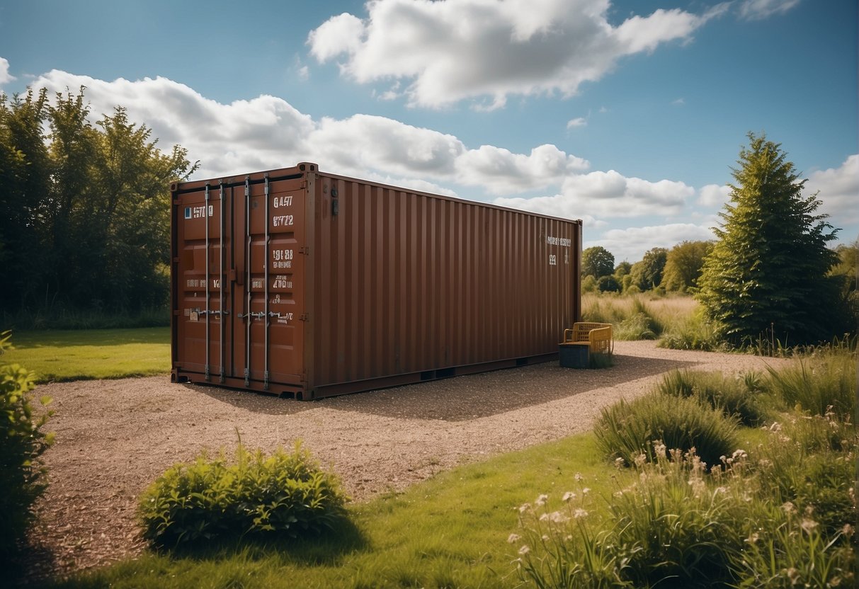 Can I Live in a Shipping Container on My Own Land UK?