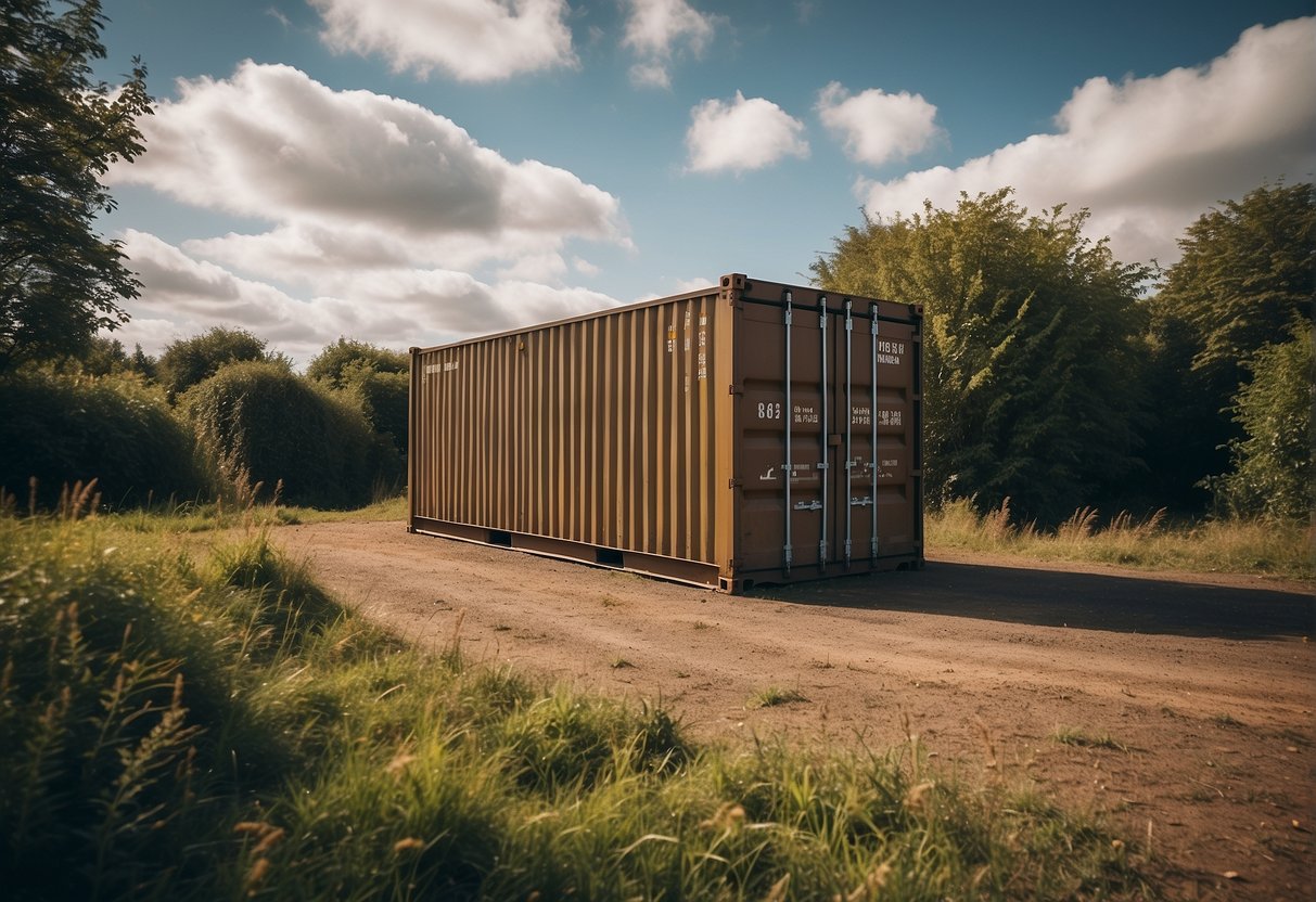 Can I Live in a Shipping Container on My Own Land UK?